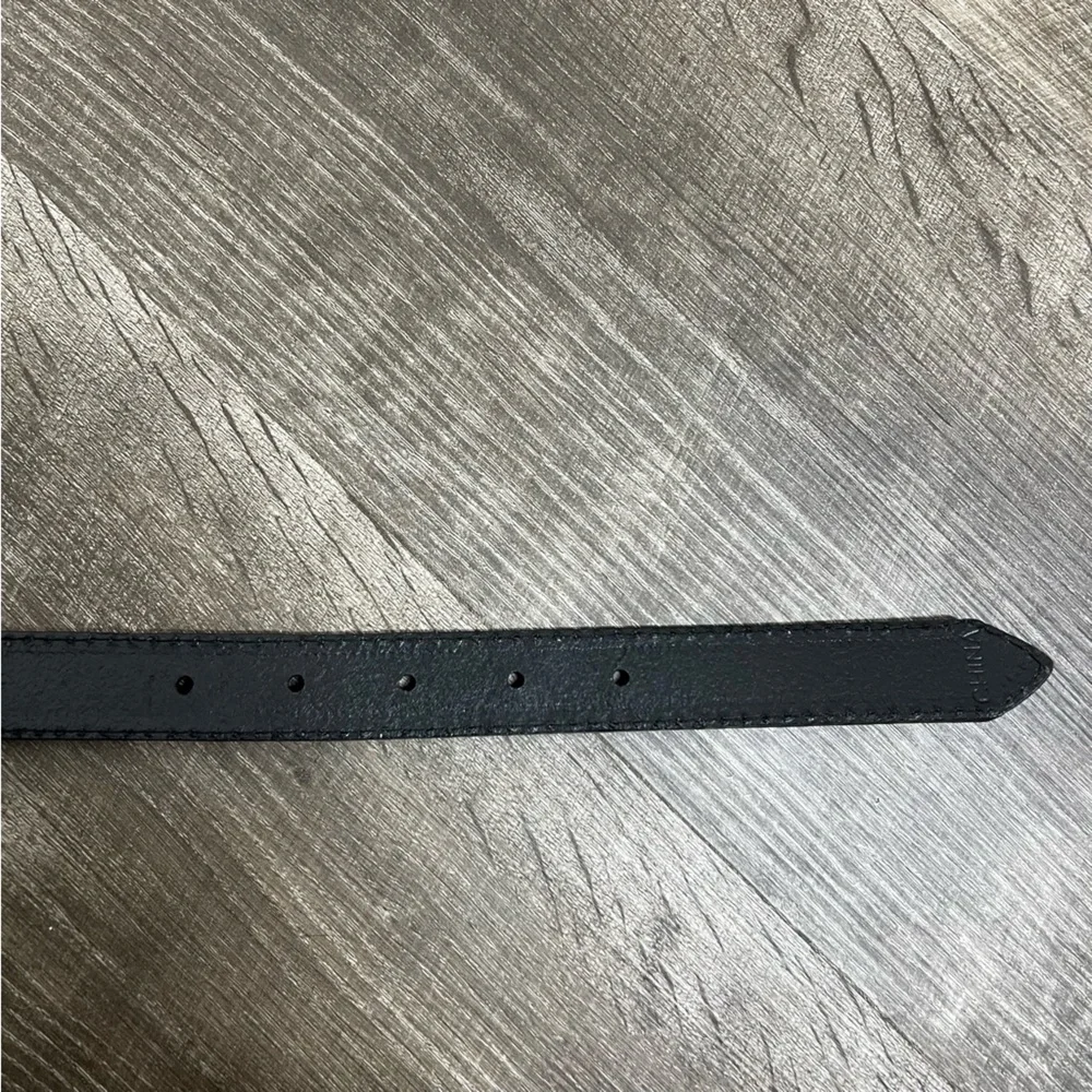 Nocona Star Embellished Leather Belt